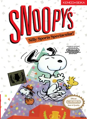 Snoopy's Silly Sports Spectacular! (USA) box cover front